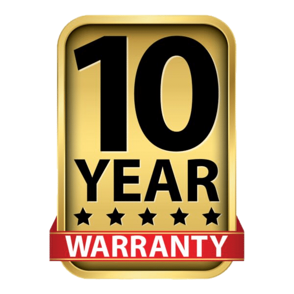 Townsville Solar Battery and Off-Grid | Barra Solar Power Townsville 10-year workmanship warranty badge