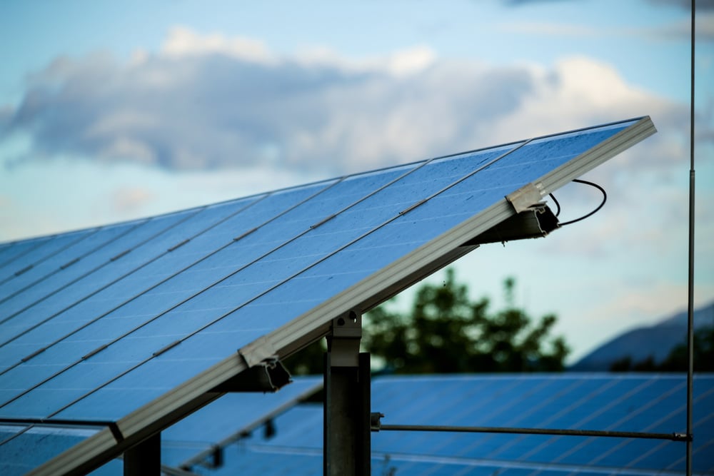 Close up Of An Off grid Solar Systems