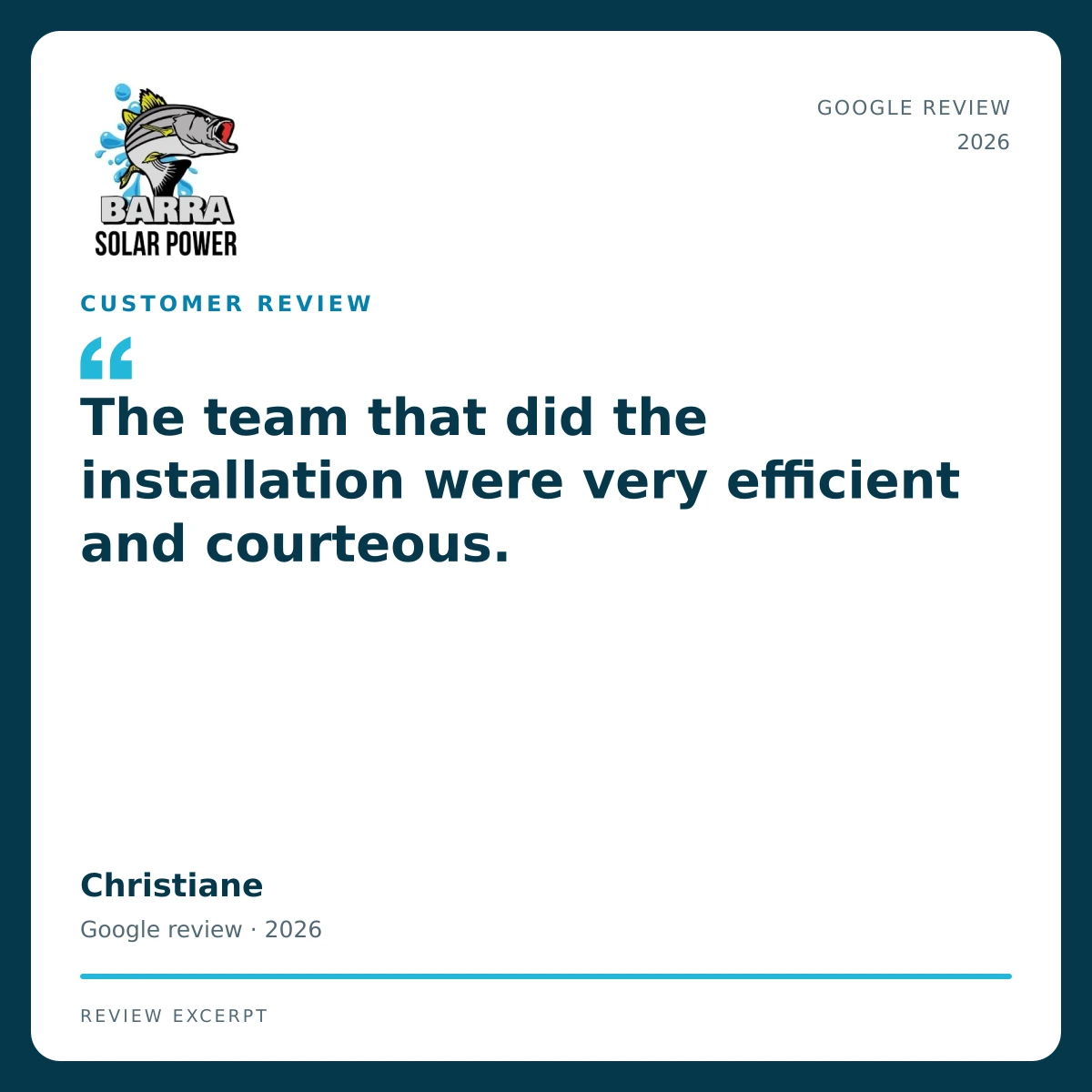 Townsville Solar Battery and Off-Grid | Barra Solar Power Townsville 03 barra review christiane