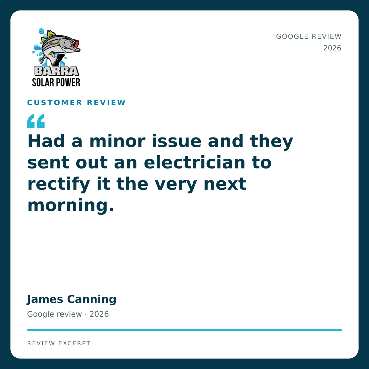 Townsville Solar Battery and Off-Grid | Barra Solar Power Townsville 05 barra review james canning