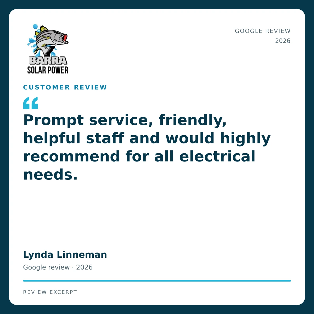 Townsville Solar Battery and Off-Grid | Barra Solar Power Townsville 17 barra review lynda linneman