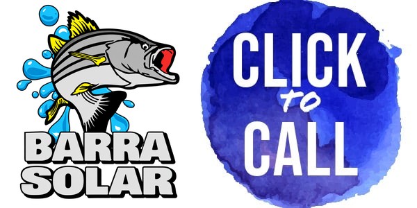 Barra Solar logo, click to call 07 4401 5122